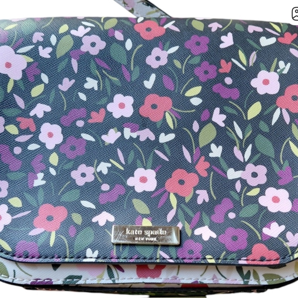 Kate Spade Boho Laurel Way Carsen Floral Crossbody Bag 🌴 - Picture 6 of 7